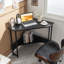 Bureau d'angle avec prises encastrées Montsalas-714148933
