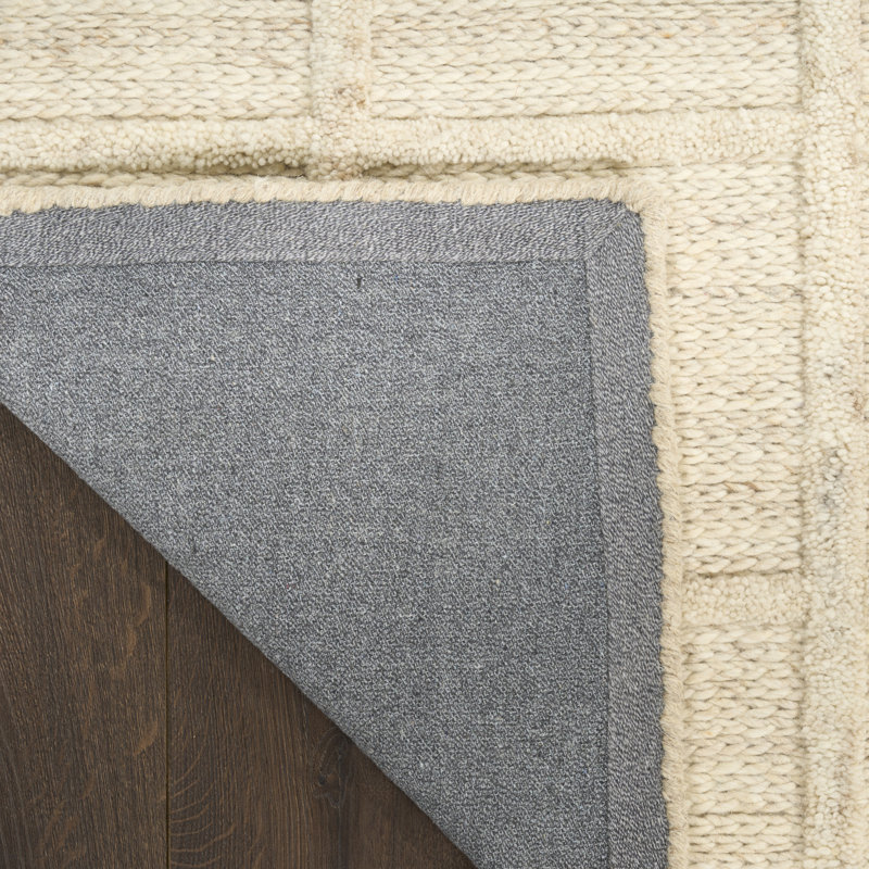 Tapis d'intérieur moderne sable 2 pi x 3 pi D Cadre, Rectangulaire 2 pi x 3 pi