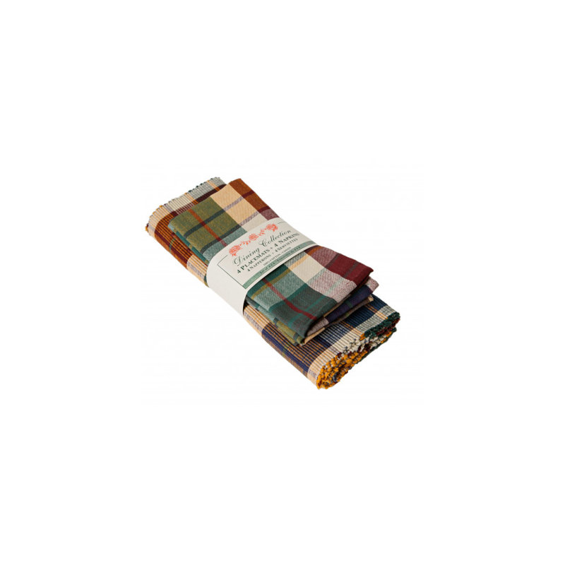 Morocco Cotton Plaid Rectangle