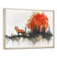 «Silent Fox In Forest Landscape III», art mural renard-1265445410-1170956167-1265445850