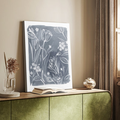 Early Spring Blooms I -Custom Wrapped Gallery Cavas