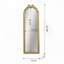 Miroir pleine longueur 15,8 "x 48,8"