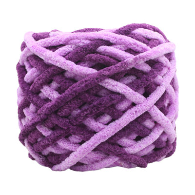 Kiting Crochet Hand-woven Thick Ice Bar Yarn Handcrafted DIY Crochet Sweater Doll Yarn Segment Dyed Scarf Yarn