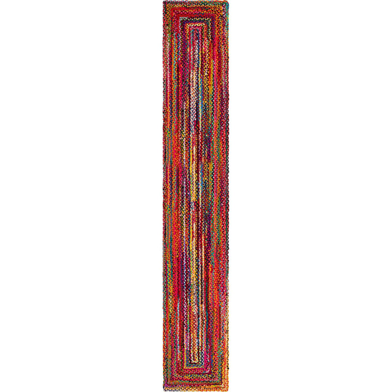 Marcantel Performance Cotton Abstract Indoor Rug, Runner 2'7" x 16'5"