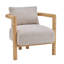 Chaise d'appoint rembourrée Hendrix-130620005