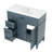 Umberly  36" Traditional Bathroom Vanity with Smooth Ceramic Sink and Solid Wood Construction-123817886