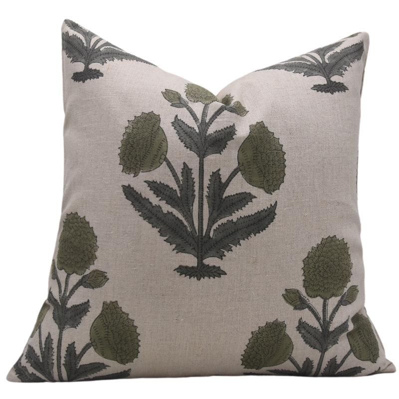 Housse de coussin Boho Farmhouse, H 14 po x l 14 po