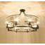 Jaswinder 8 - Light Wagon Wheel Chandelier