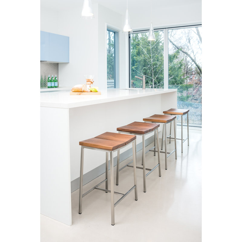 Stanley Bar Stool, Walnut