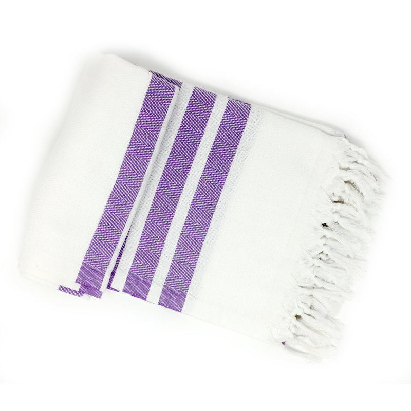 Cotton Ultra Light Beach Towel, Lilac