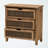 Hintz 3-Drawer Accent Chest in Medium Oak Finished Wood, 30.95'' H X 29.77'' W X 13.24'' D