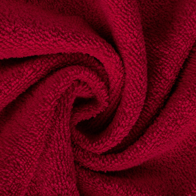 Hulene Midweight Jacquard Hand Towel, Red