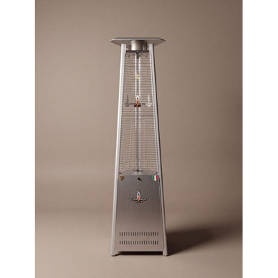 Lava Heat Italia Lava Lite Patio Heater - Stainless Steel, Natural Gas