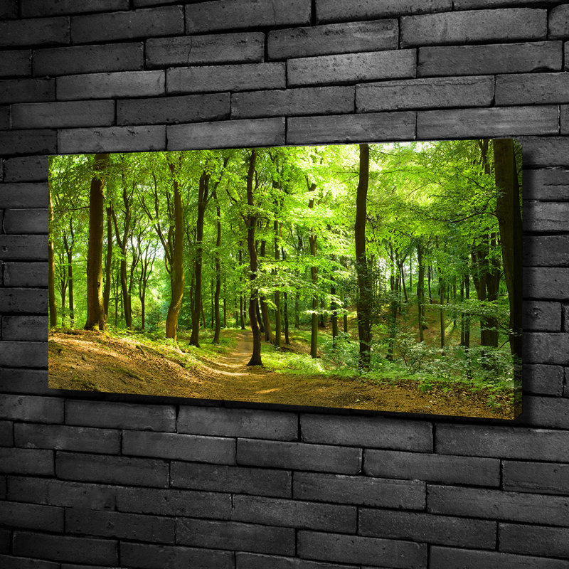 Forest Track - Wrapped Canvas Print