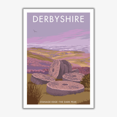 Stanage Edge Derbyshire - Print