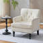 Fauteuil d'appoint rembourré capitonné-1205692061