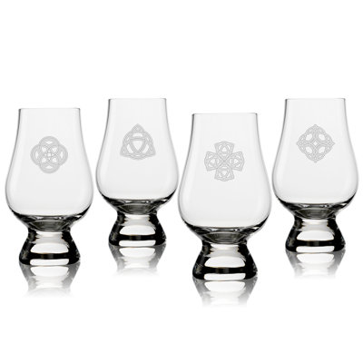 Ensemble de 4 pièces de 6,75 oz. Abramson Ensemble de verres Glencairn