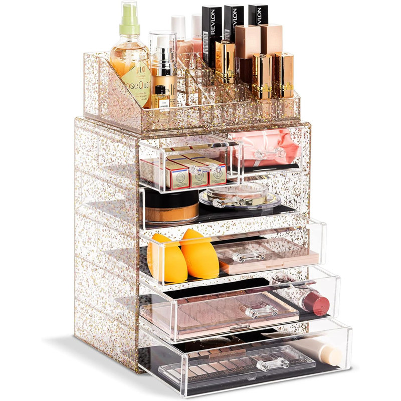 Organisateur de maquillage en plastique Kerin