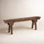 Peasant Solid Wood Dining Bench