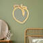NEON PEACH SHAPED LED LIGHT ONE-SIZE