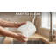 Grand porte-ustensiles en céramique gravé 7,3 "+5,4" pour comptoir, organisateur d'ustensiles de cuisine pour spatule, grand pot à ustensiles pour comptoir de cuisine, ensemble de 2, blanc