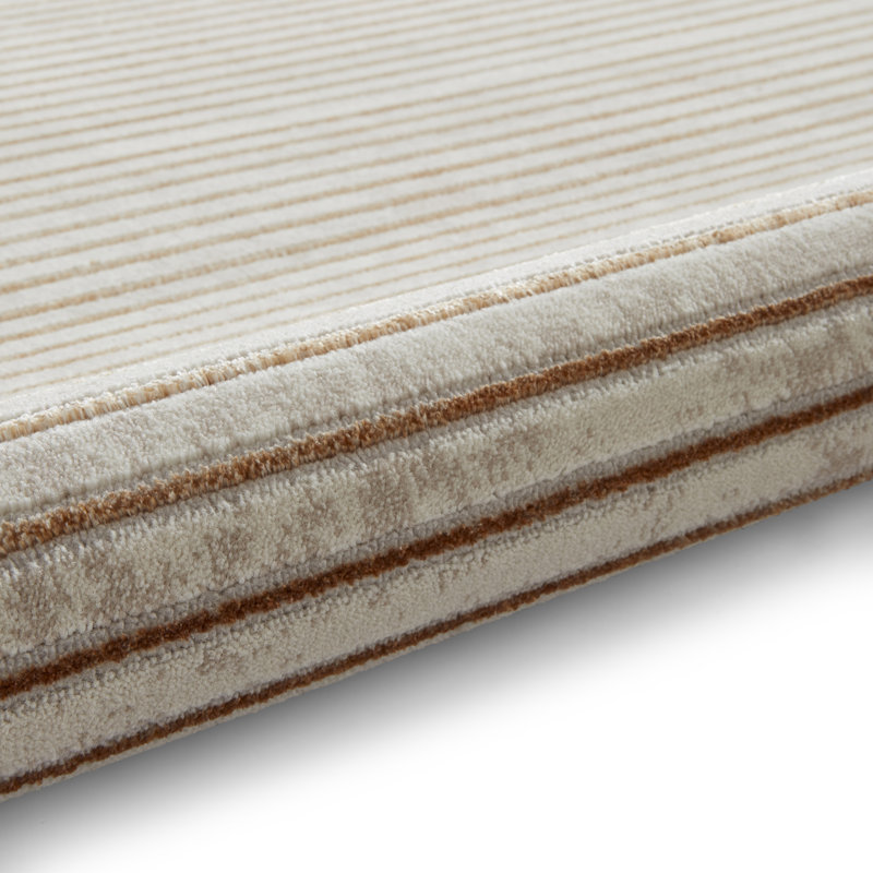 Apollo Modern Swirl Metallic Rug Bronze/Grey, Rectangle 200 x 290cm