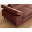 Bonnie Corner Sofa Bed - Corduroy, Sleeping Function, Storage & Adjustable Headrests-135847551-135847550