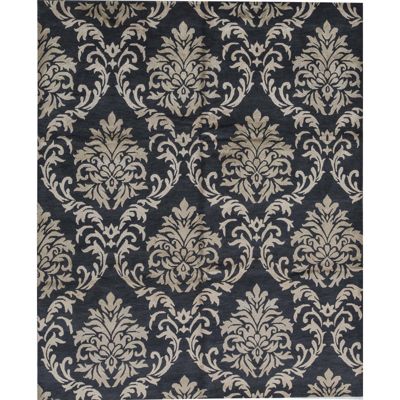 Damask Area Rug