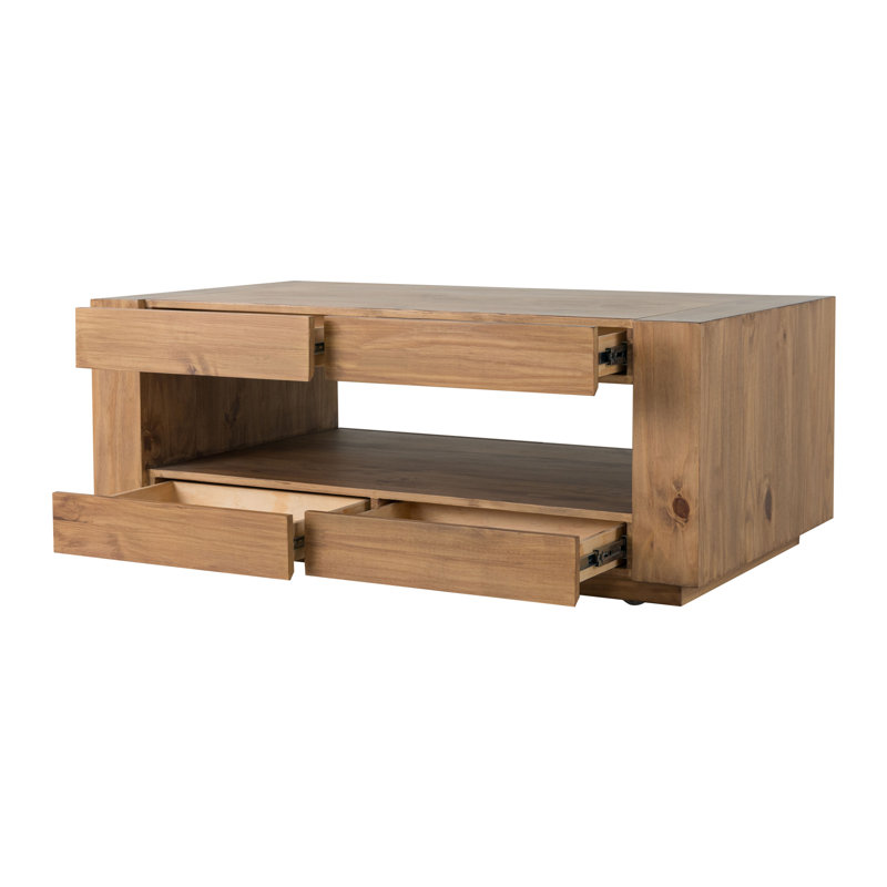 Coffee Table, Oak Finish