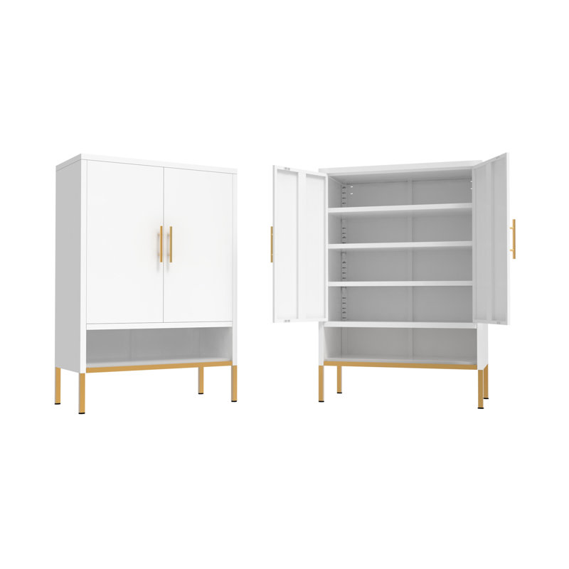 Armoire à chaussures 40 po de hauteur 2 portes