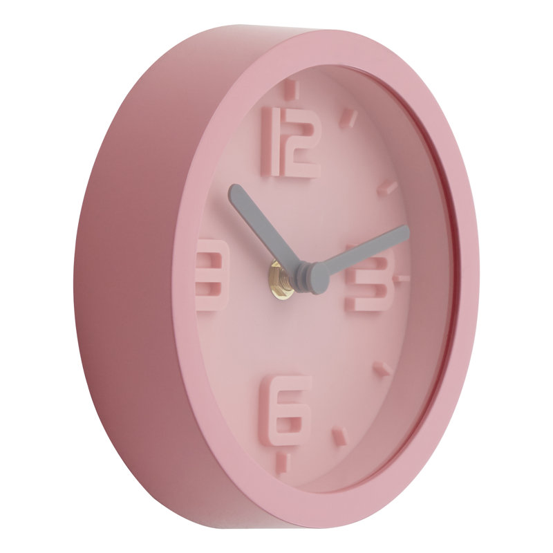 Samson Wall Clock, Pink