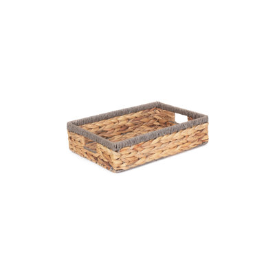 Shallow Water Hyacinth Storage Basket