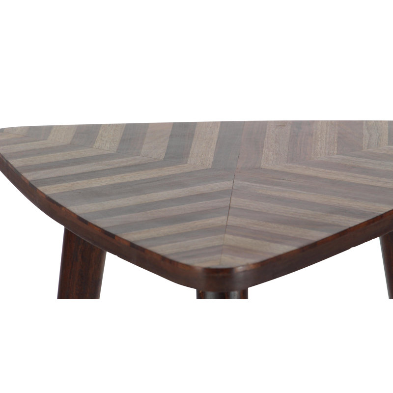 Dionysios Solid Wood Top End Table