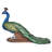 The Regal Peacock Garden Statue