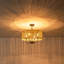 Lustre tambour 4 lumières à intensité variable