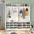 Tangela Hall Tree 63'' Wide with Bench and Shoe Storage