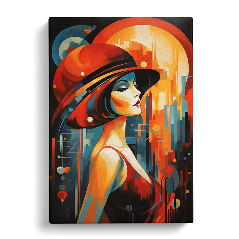 Woman Action - No Frame Print, 76cm H x 50cm W x 3cm D
