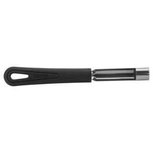 Éplucheur pivotant pour gauchers Westmark, 6,5 x 1,46 x 0,71 pouces, noir / argent / rouge