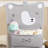 Animal Print Crib Diaper Stacker