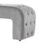 Banc rembourré de 52 po en velours-1756562749