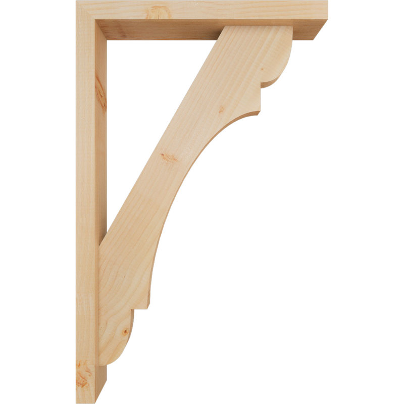 Support de bloc olympique l 3 1/2 po x P 20 po x H 32 po avec support décalé, sapin Douglas, 32 x 20