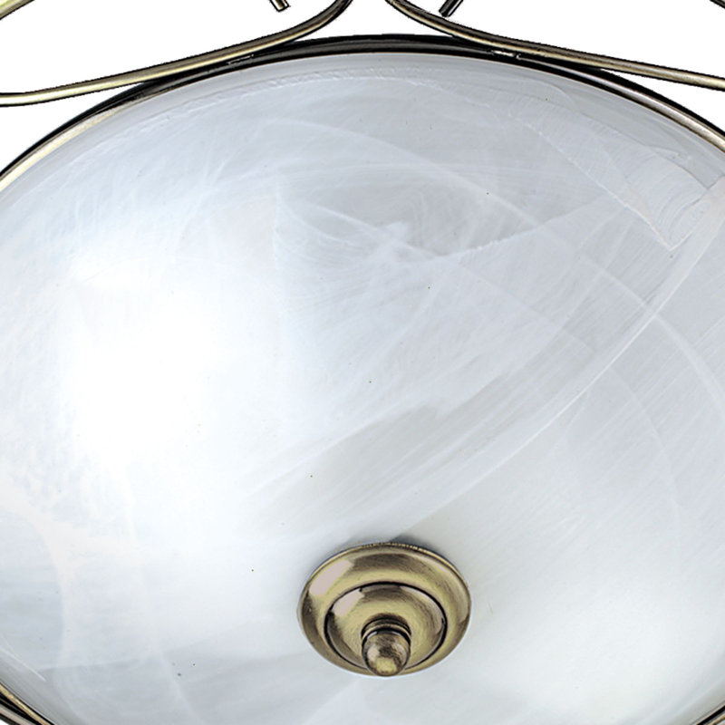 Elda Glass Flush Mount