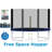 Heavy Duty 10' Above Ground Trampoline with Safety Enclosure