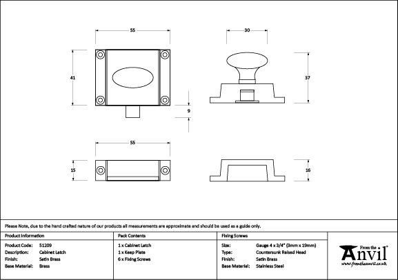 Product Dimensions