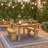 Dejon Rectangular Solid Pine Farmhouse Dining Table-87785164-87784568
