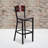 Lomonaco Counter Stool with Metal Frame-94446848