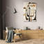 Orren Ellis Wire, Tony, toile tendue avec châssis, Strano Ma Vero II-1084372377