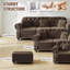 Velours Chesterfield canapé garniture cloutée capitonnée-452266460