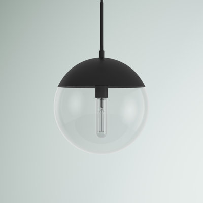 Luminaire suspendu sphère 1 lumière Yearby