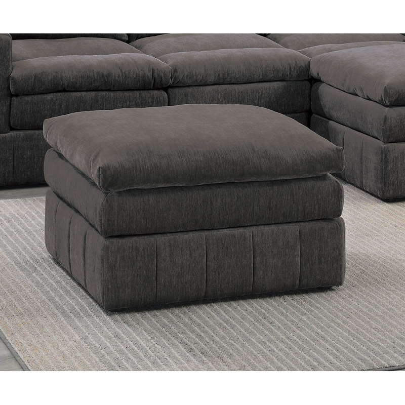Canapé modulaire contemporain 1pc, Mélange de bruns